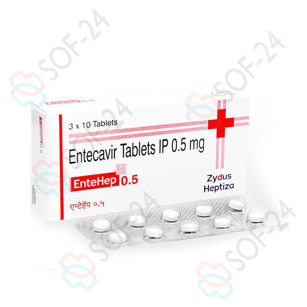 ЭНТЕКАВИР ENTEHEP 0.5MG ЭНТЕКАВИР ENTEHEP 0.5MG
