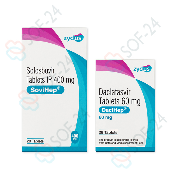 Sovihep-Dacihep-24 Sovihep Dacihep Софосбувир и Даклатасвир